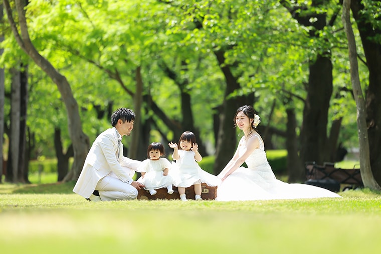 フォトウエディング・結婚記念の撮影：フォトグラフアメリ―