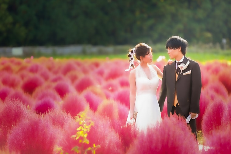 フォトウエディング・結婚記念の撮影：フォトグラフアメリ―